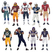 NFL PlayMakers Series 4 Action Figure Case